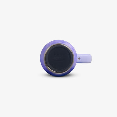 Bottom View | 32 Oz Flip ‘n’ Sip Travel Mug::Lilac::Built-in coaster