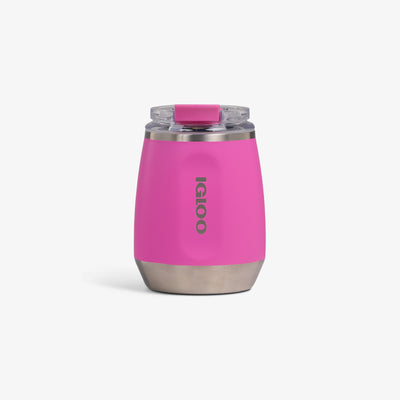 Front View | 10 Oz Wine Tumbler::::Double-wall, vacuum-insulated