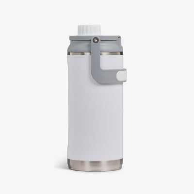 Profile View | 36 Oz Twist ‘n’ Chug Bottle::White::Tuck Tight handle