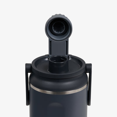 Lid View | 36 Oz Twist ‘n’ Chug Bottle::Carbonite::Leakproof Twist ‘n’ Chug lid
