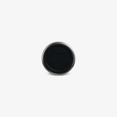 Bottom View | 20 Oz Flip ‘n’ Sip Tumbler::White::Built-in coaster