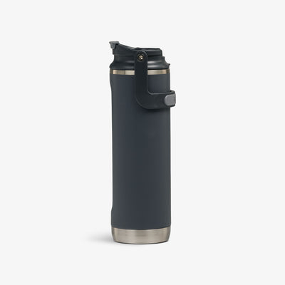 Profile View | 20 Oz Flip ‘n’ Sip Tumbler::Carbonite::Tuck Tight handle