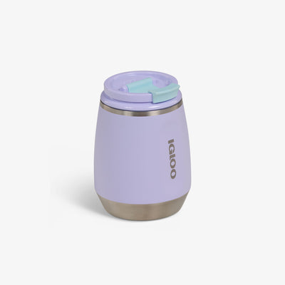 Angle View | 10 Oz Wine Tumbler::Lilac Breeze::