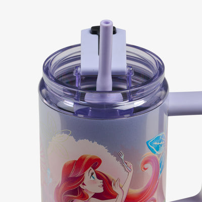 Straw View | Disney The Little Mermaid 32 Oz Travel Mug::::Leak-resistant straw