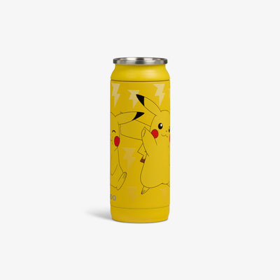 Back View | Pokémon 16 Oz Can::Pikachu::Double-wall, vacuum-insulated