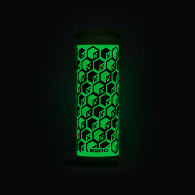 Glow View | Minecraft Creeper Glow in the Dark 20 Oz Bottle::::Glows in the dark!