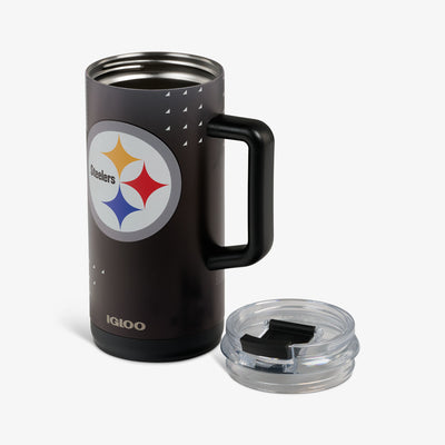 Open View | NFL 1L Beer Mug::Steelers::Advanced temperature retention