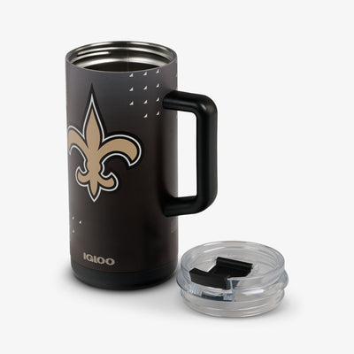 Open View | NFL 1L Beer Mug::Saints::Advanced temperature retention