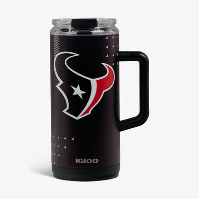 Front View | NFL 1L Beer Mug::Texans::Matte 3D team print