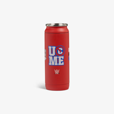 Back View | WWE John Cena Farewell Tour 16 Oz Can::::Advanced temperature retention