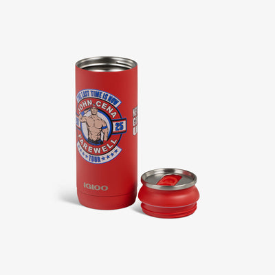 Open View | WWE John Cena Farewell Tour 16 Oz Can::::Removable, leakproof lid