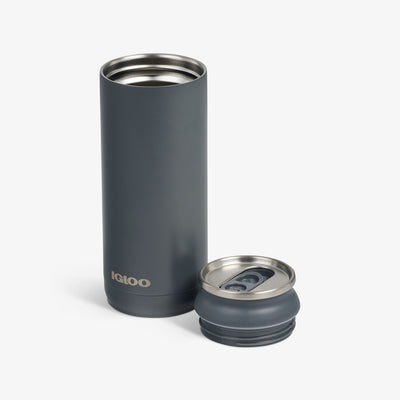 Open View | 16 Oz Can::Carbonite::Removable, leakproof lid