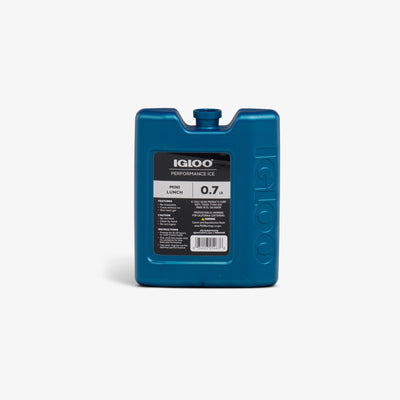 Front View | Performance Ice Mini Lunch Block::::Reusable & refreezable