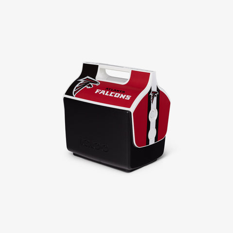 Angle View | Atlanta Falcons Little Playmate 7 Qt Cooler::::Trademarked tent-top design