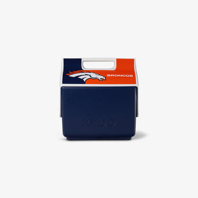 Front View | Denver Broncos Little Playmate 7 Qt Cooler::::Made in the USA