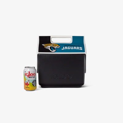 Size View | Jacksonville Jaguars Little Playmate 7 Qt CoolerFront View | Jacksonville Jaguars Little Playmate 7 Qt Cooler::::Holds up to 9 cans