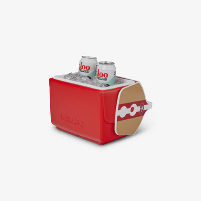 Open View | San Francisco 49ers Little Playmate 7 Qt Cooler::::THERMECOOL™ insulation