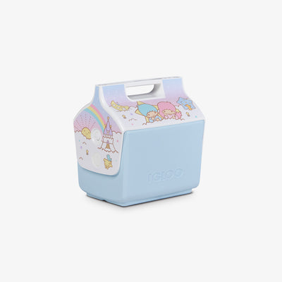 Angle View | Sanrio® Little Twin Stars Little Playmate 7 Qt Cooler::::Trademarked tent-top design