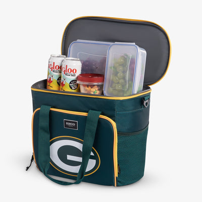 Open View | Green Bay Packers Tailgate Tote::::MaxCold® insulation