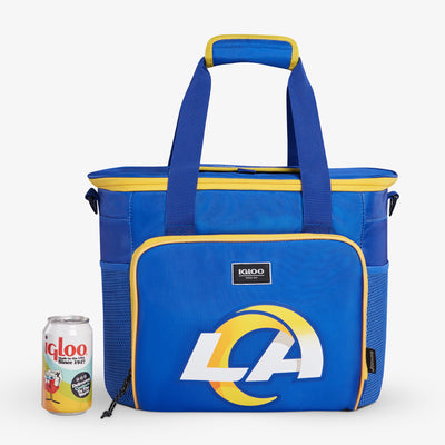 Size View | Los Angeles Rams Tailgate Tote::::Holds up to 28 cans