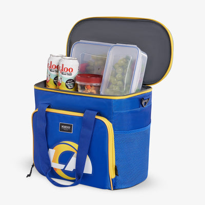 Open View | Los Angeles Rams Tailgate Tote::::MaxCold® insulation
