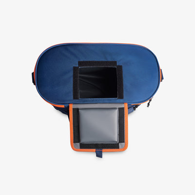 Hatch View | Denver Broncos Tailgate Tote::::Quick-access hatch