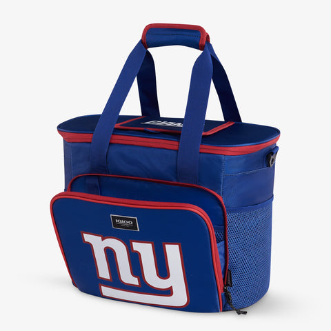 Angle View | New York Giants Tailgate Tote::::Storage pockets