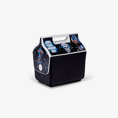 Angle View | WWE “Stone Cold” Steve Austin Little Playmate 7 Qt Cooler::::Trademarked tent-top design