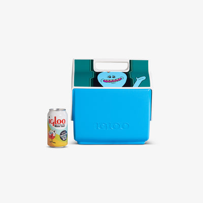 Size View | Rick and Morty Mr. Meeseeks Box Little Playmate 7 Qt Cooler::::Holds up to 9 cans