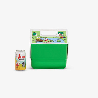 Size View | Keroppi™ Donut Pond Playmate Mini 4 Qt Cooler::::Holds up to 6 cans