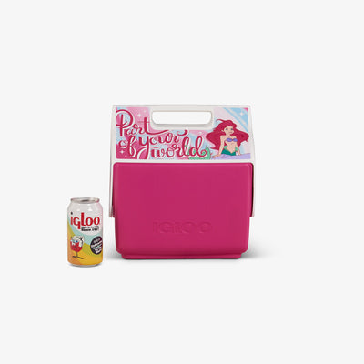 Size View | Disney Princess Ariel Little Playmate 7 Qt Cooler::::Holds up to 9 cans