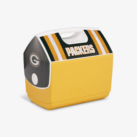 Angle View | Green Bay Packers Jersey Playmate Elite 16 Qt Cooler::::Iconic tent-top design