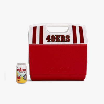 Size View | San Francisco 49ers Jersey Playmate Elite 16 Qt Cooler::::