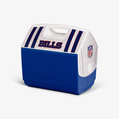 Angle View | Buffalo Bills Jersey Playmate Elite 16 Qt Cooler::::Push-button lid
