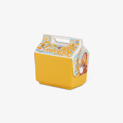 Angle View | Disney Princess Belle Little Playmate 7 Qt Cooler::::Trademarked tent-top design