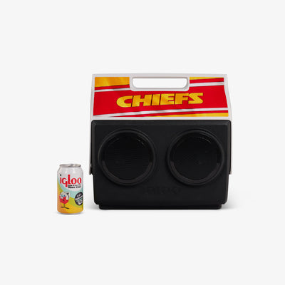 Size View | Kansas City Chiefs KoolTunes::::Holds up to 26 cans