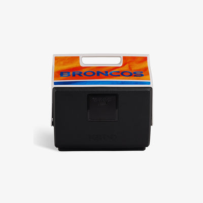 Back View | Denver Broncos KoolTunes::::Control panel & charging cable