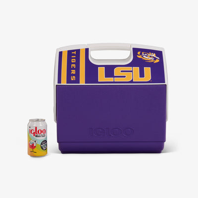 Size View | LSU® Playmate Elite 16 Qt Cooler::::Holds up to 30 cans 