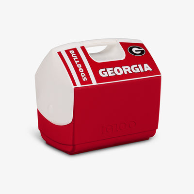 Angle View | University of Georgia® Playmate Elite 16 Qt Cooler::::Iconic tent-top design