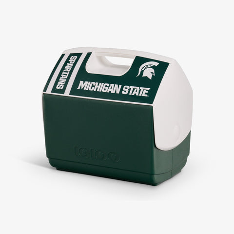 Angle View | Michigan State University® Playmate Elite 16 Qt Cooler::::Iconic tent-top design