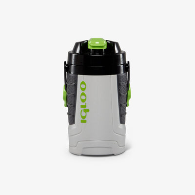 Front View | PROformance 1 Quart Water Jug::Gray/Nuclear Green::Leak-resistant design
