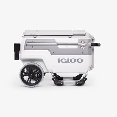 Large View | Igloo Trailmate Marine 70 Qt Cooler::White/Gray::Bottle openers