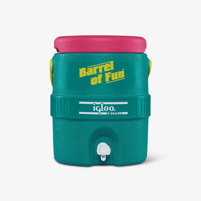 Large View | Barrel of Fun 2 Gallon Jug::Jade::