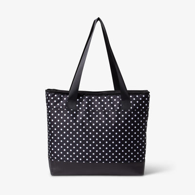 Back View | Minnie Mouse Dual Compartment Tote::::Durable exterior material