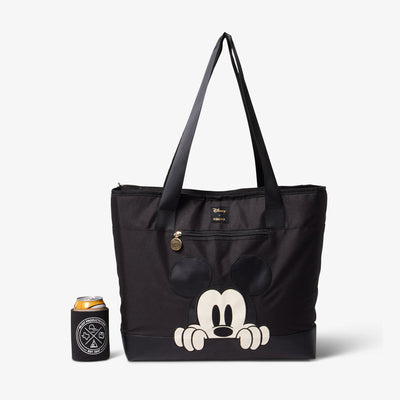 Size View | Mickey Mouse Dual Compartment Tote::::Holds up to 20 cans