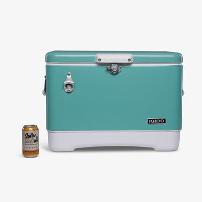 Size View | Legacy 54 Qt Cooler::Crystal Ocean::Holds up to 85 cans