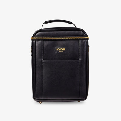 Front View | Igloo Luxe Mini Convertible Backpack::Black::