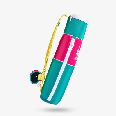 Angle View | Retro Double Barrel Sling::::Coolmate fits standard & slim can