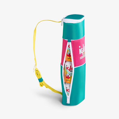 Open View | Retro Double Barrel Sling::::Multiple insulated compartments