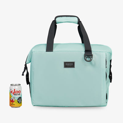 Size View | South Coast Snapdown 36-Can Bag::Seafoam::Holds up to 36 (loose) cans